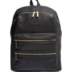 City Faux Leather Diaper Backpack, The Honest CO